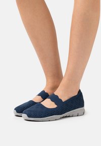 Skechers Bailarinas con hebilla - dark blue