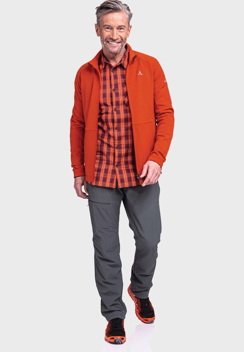 Schöffel Fleecejas oranje Schöffel Fleecejas oranje