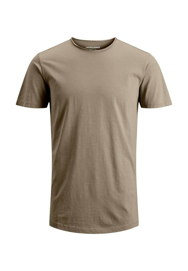 JJEBASHER TEE O NECK  - Basic T-shirt - beige2