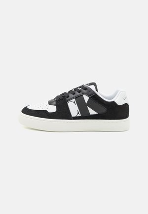 Calvin Klein Jeans CLASSIC CUPSOLE HERITAGE - Sneakers laag - black/bright white