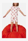 HEART PRINT - Pyjama - marshmallow/terkuit