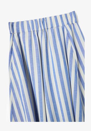 PIOMBO, SKIRT - Gonna a campana - white light blue