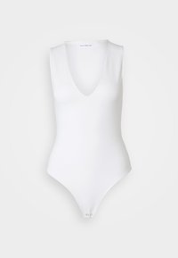 Good American SCUBA DEEP V TANK BODYSUIT - Viršus - withe