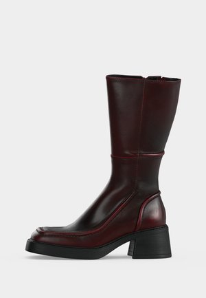 MIISTA, DAGMARA BOOTS - Stivali con plateau - burgundy