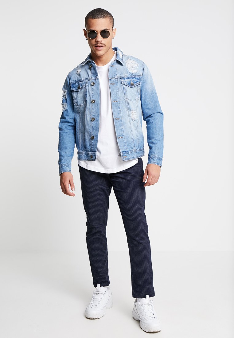 sky blue denim jacket mens