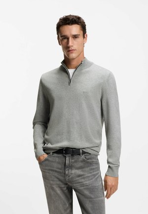 PADRO - Strickpullover - silver one