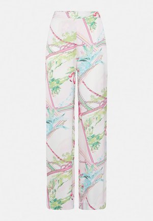 Guess PRINT ALLOVER - Pantaloni - green / blue / pink