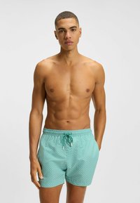 BOSS Badeshorts - green eleven