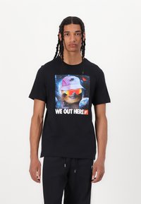 Nike Sportswear - TEE PHOTO  - T-shirts print - black Miniaturebillede 1