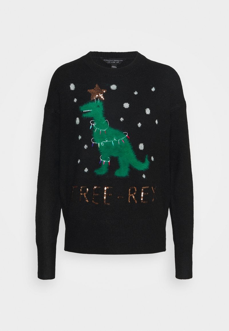 Dorothy Perkins Stickad tröja - black