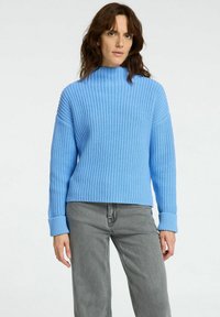 Selected Femme SLFSELMA  - Strickpullover - cornflower blue