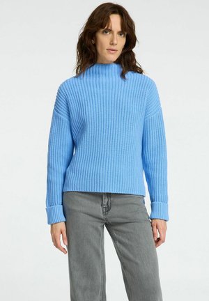 Selected Femme SLFSELMA  - Striktrøje - cornflower blue