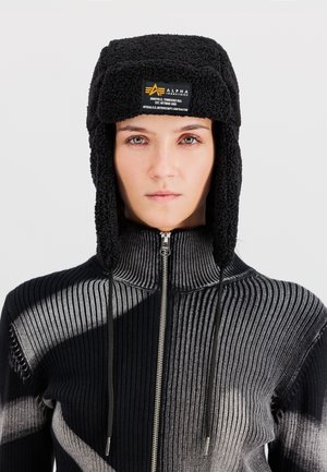 Alpha Industries, UNISEX - Beanie - black