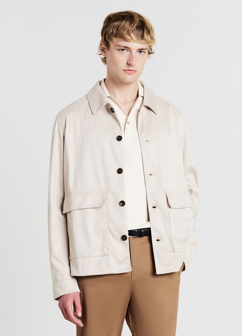 Calliope CON TASCHE - Leichte Jacke - sabbia