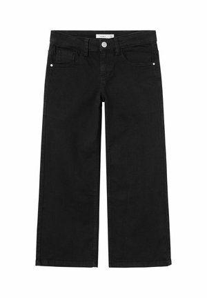 Name it NKFROSE WIDE TWI - Široké džíny - black