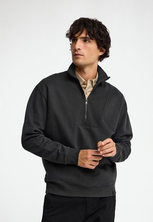 Polo Club, SWEATSHIRT MAN ETER LONG SLEEVE OVERSIZE FIT - Sudadera - anthracite