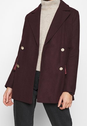 Kort kappa / rock - bordeaux