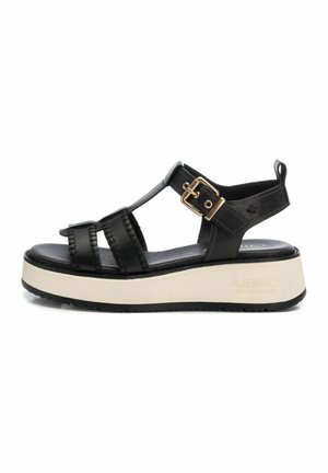 Sandalias de cuña - black
