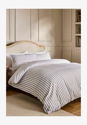 Next, REVERSIBLE DUVET COVER AND PILLOWCASE SET UNISEX - Bettwäsche - natural