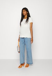 ONLY MATERNITY OLMEMMA 2 PACK - T-shirt básica - infinity/cloud dancer