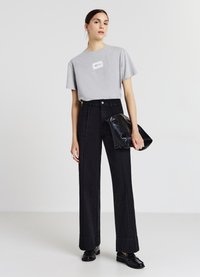 Calliope PATCH - T-shirt con stampa - grigio medio melange