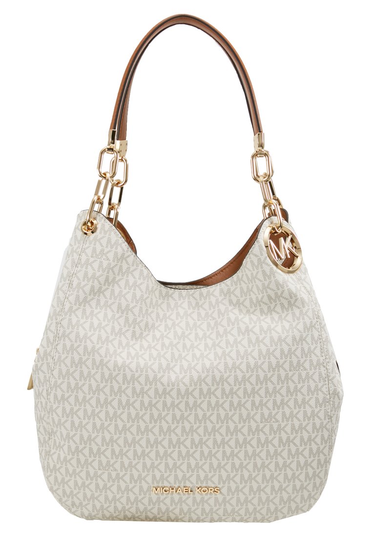 tonto Amabilidad Absay MICHAEL Michael Kors LILLIE CHAIN TOTE - Bolso shopping -  vanilla/acrn/crema - Zalando.es