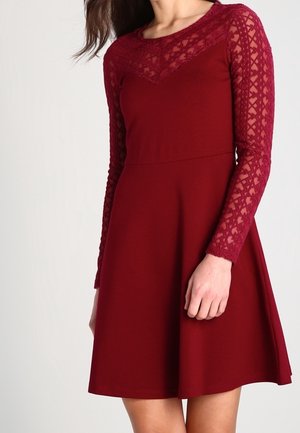 Robe en jersey - dark red