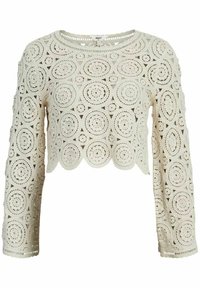 Object BESTICKTES - Trui - sandshell