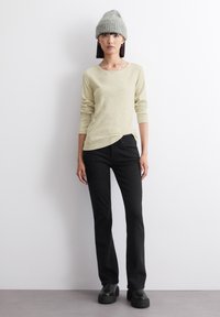 Marc O'Polo DENIM CREWNECK - Top dugih rukava - white blush