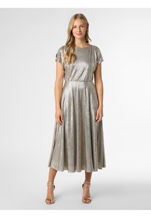 Wrapped Chest Gilding Party Dress Casual Swing Dress