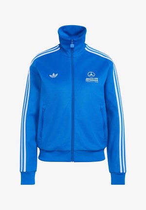 adidas Performance, Majica s kapuljačom i patentnim zatvaračem - blue bird white