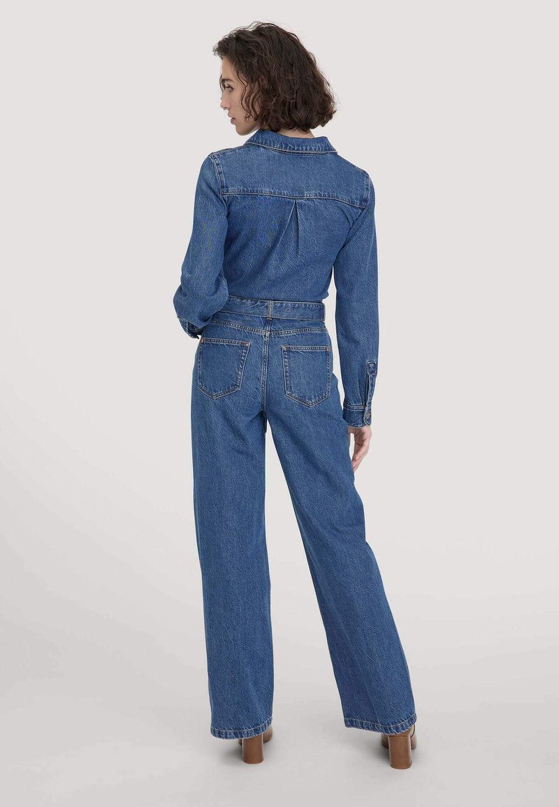 hessnatur Jeans Overall dark blue/blau Zalando