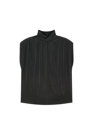 Calliope, CANOTTA TINTA UNITA - Blouse - ultrablack