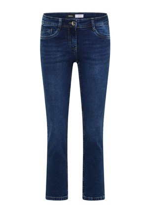 Cecil, MID WAIST STRAIGHT LEG JEANS IM CASUAL FIT - Slim fit jeans - mid blue used wash