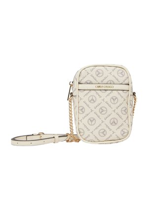 Carlo Colucci CARLO COLUCCI MINITASCHE MIT LOGODRUCK DI LENA - Skuldertasker - creme