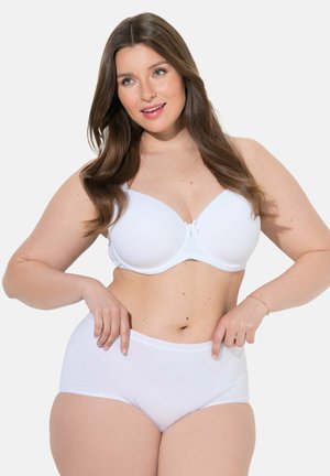 Ulla Popken, 2 PACK HIPSTER PANTIES - Hipster - snow white