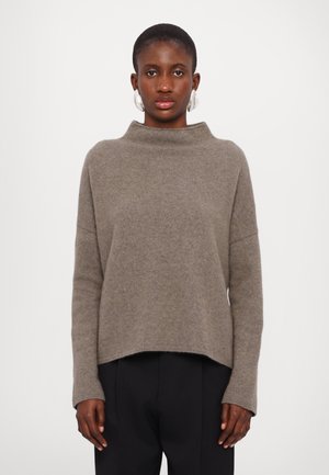 Filippa K MIKA FUNNELNECK - Pulover - moss grey