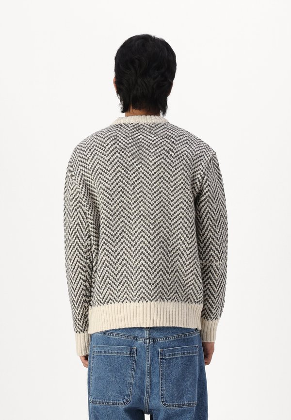 SLHHARRY RELAXED CREW NECK - Jumper - beige3