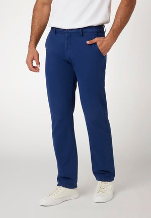 MID WAIST  - Kelnės - blau