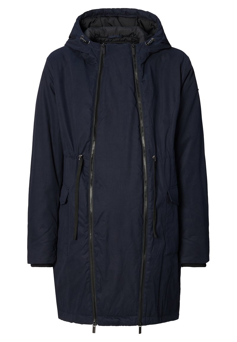 Esprit Maternity Wintermantel donkerblauw