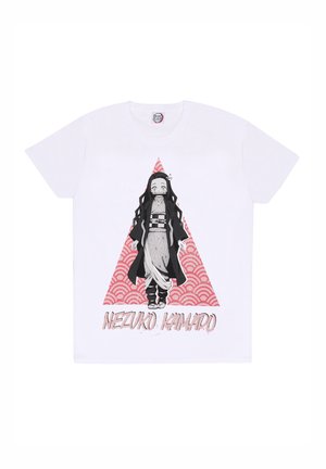 DEMON SLAYER NEZUKO TRI - T-shirt imprimé - white