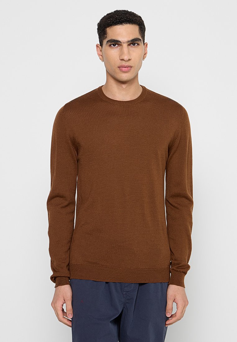 Matinique Trui gemêleerd bruin