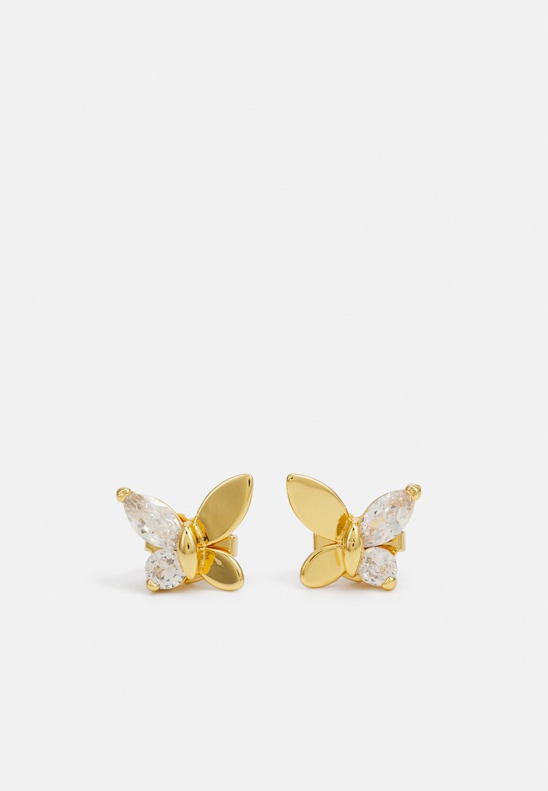 kate spade new york - STUDS - Örhänge - clear/gold-coloured, Förstora