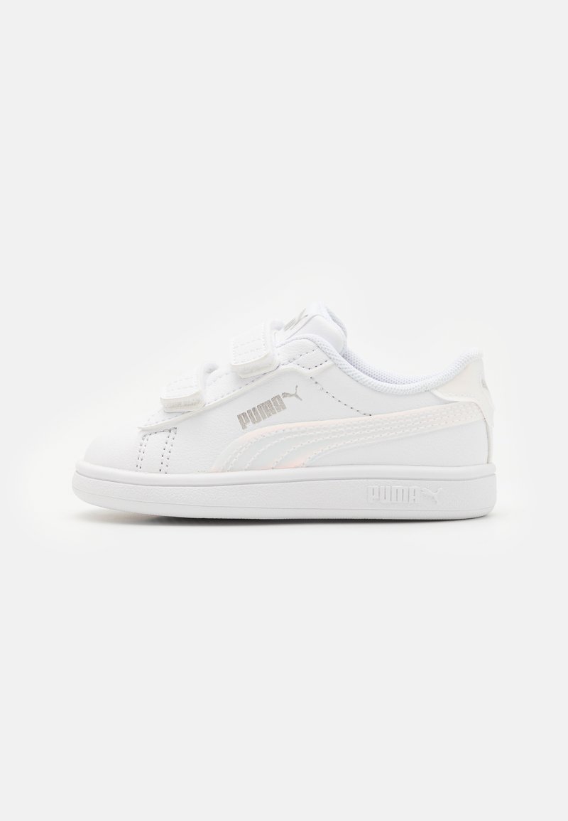 Puma - SMASH 3.0 HOLO 2.0 UNISEX - Sneakers basse - white/mauve mist/silver, Ingrandire