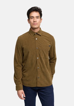 LANGARM INNEMOTO - Button down-skjorte - teak