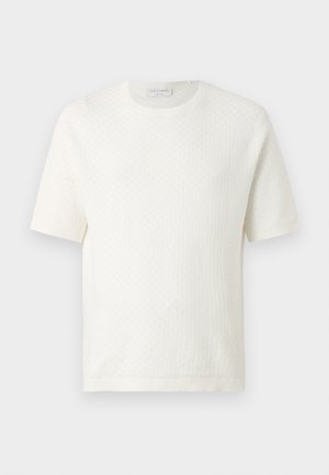 Tiger of Sweden LAWRENCE - Βασικό μπλουζάκι - pure white