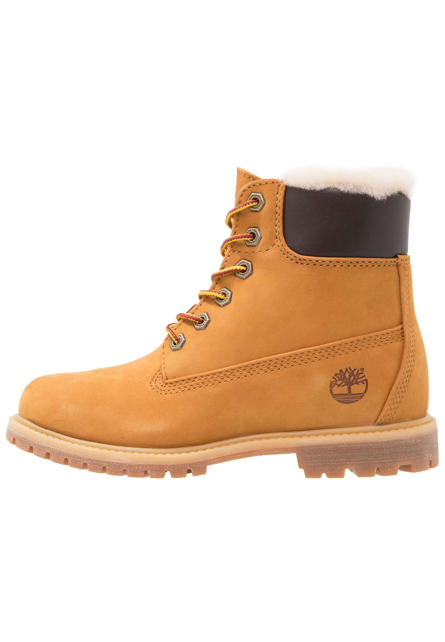 premium shearling 6 inch boot for men in yellow