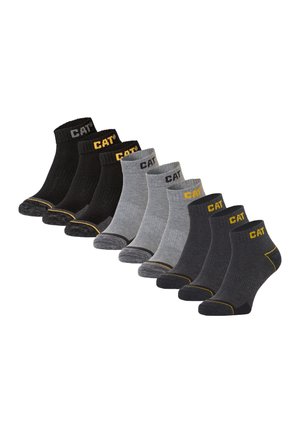 CAT 9-PAIR  - Sokken - anthracite gray black