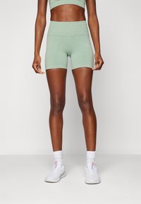 ICANIWILL RUSH SEAMLESS SHORTS - Leggings - ice green melange