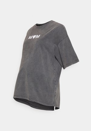 Print T-shirt - grey